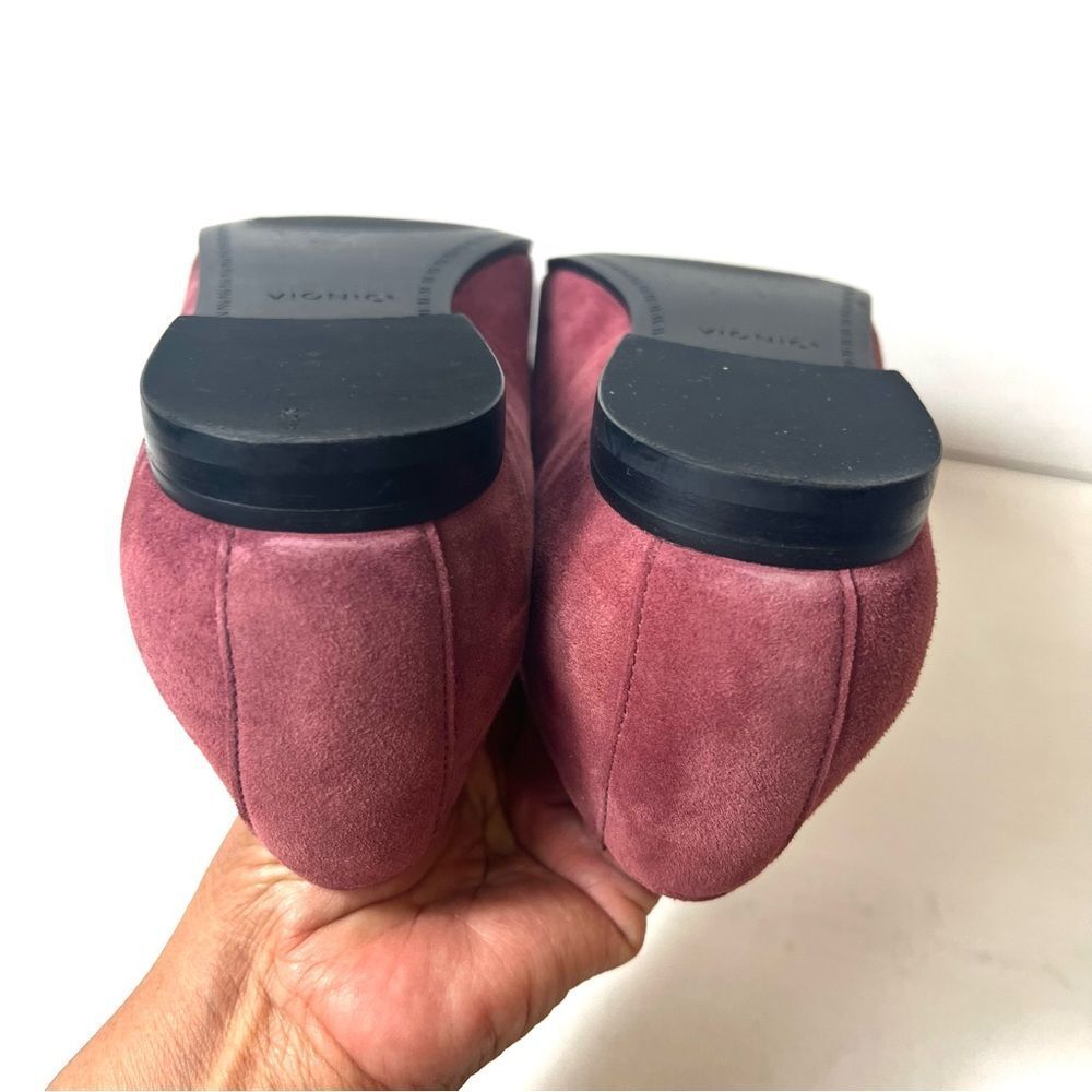 Vionic Wine Suede Slip-On Loafers - Picture 5 of 8